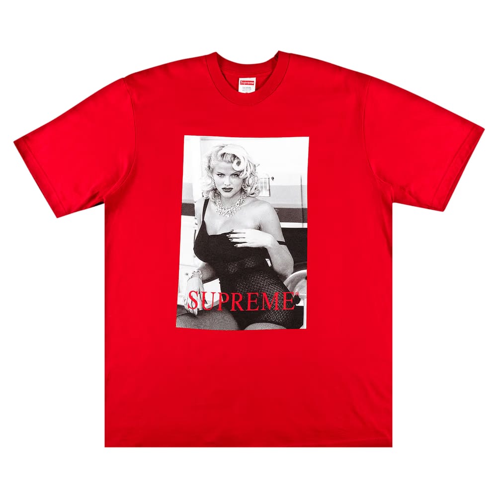 Supreme Anna Nicole Smith T-Shirt Red