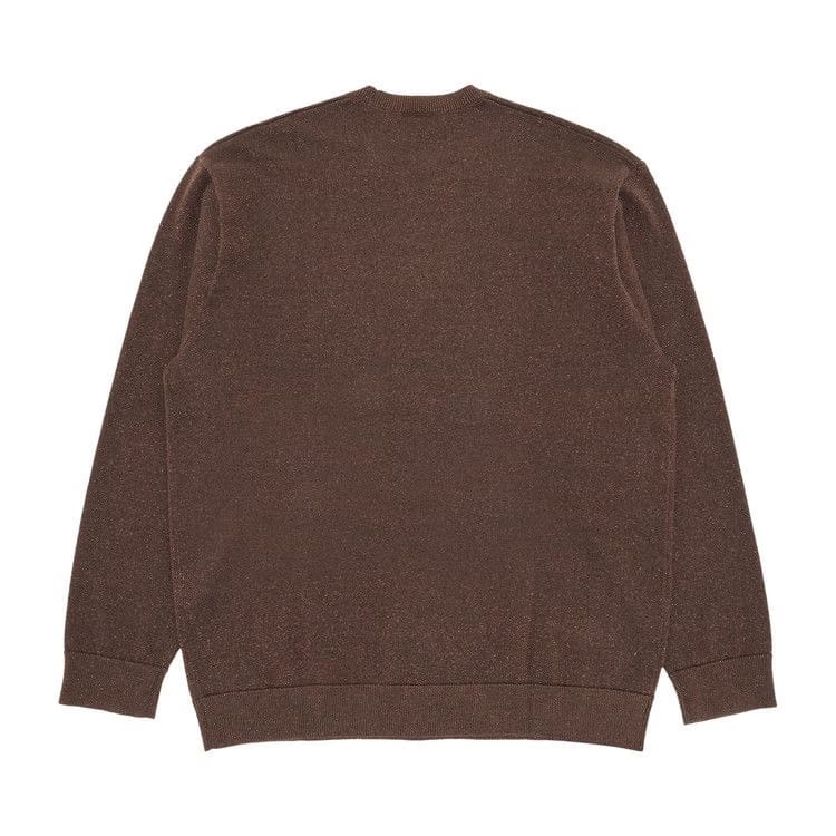 Supreme Metallic Long-Sleeve Top Brown