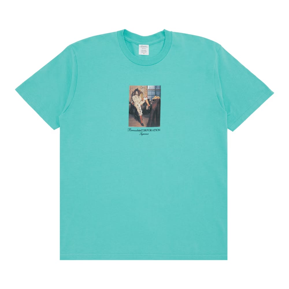 Supreme x Bernadette Corporation Fuck T-Shirt Teal