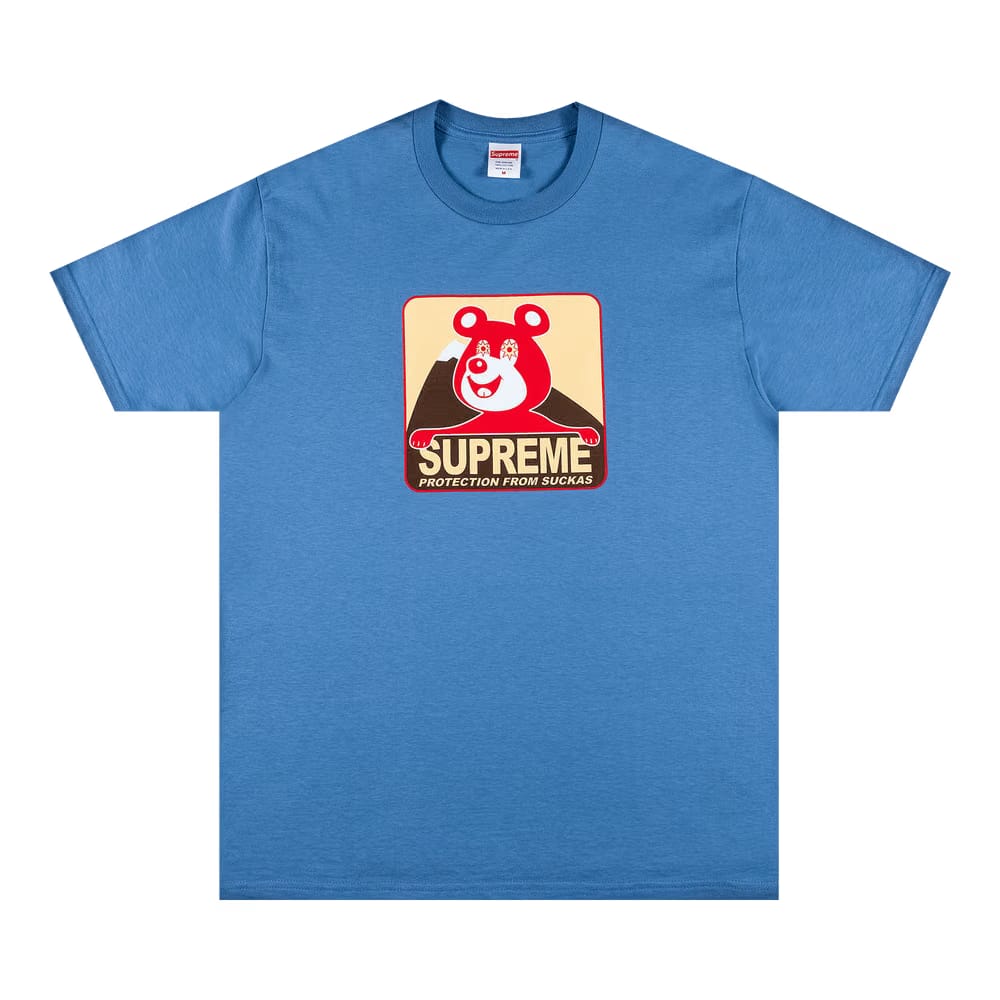 Supreme Bear T-Shirt Dusty Light Royal