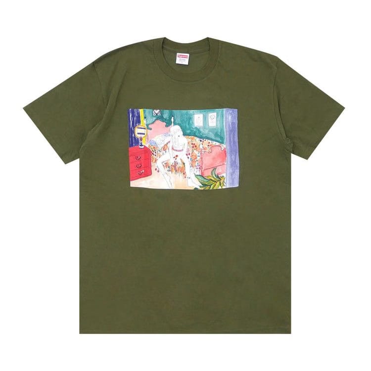 Supreme Bedroom T-Shirt Olive
