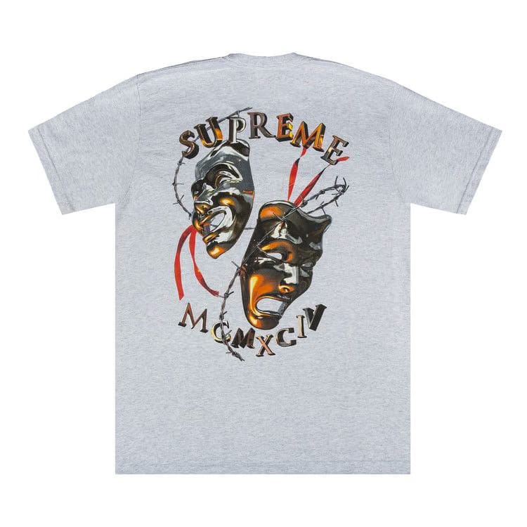 Supreme Laugh Now T-Shirt Ash Grey