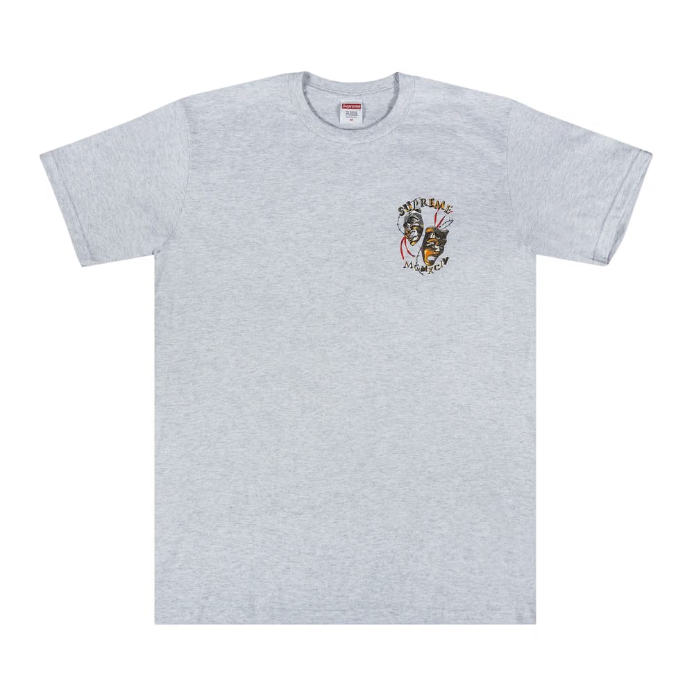 Supreme Laugh Now T-Shirt Ash Grey