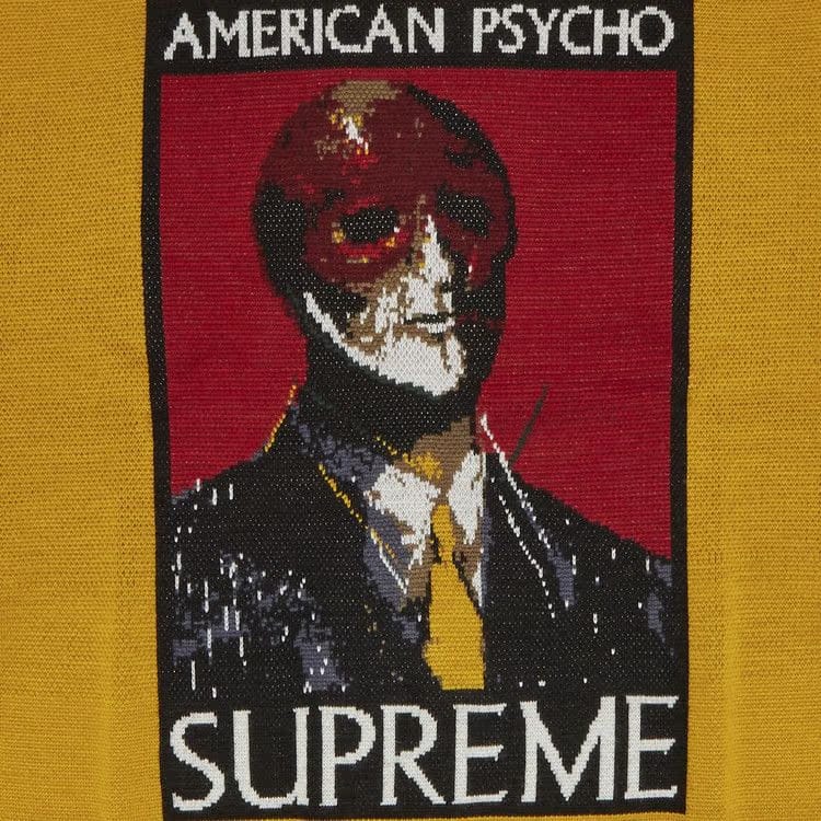 Supreme American Psycho Sweater Yellow