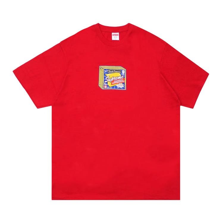 Supreme Cheese T-Shirt Red