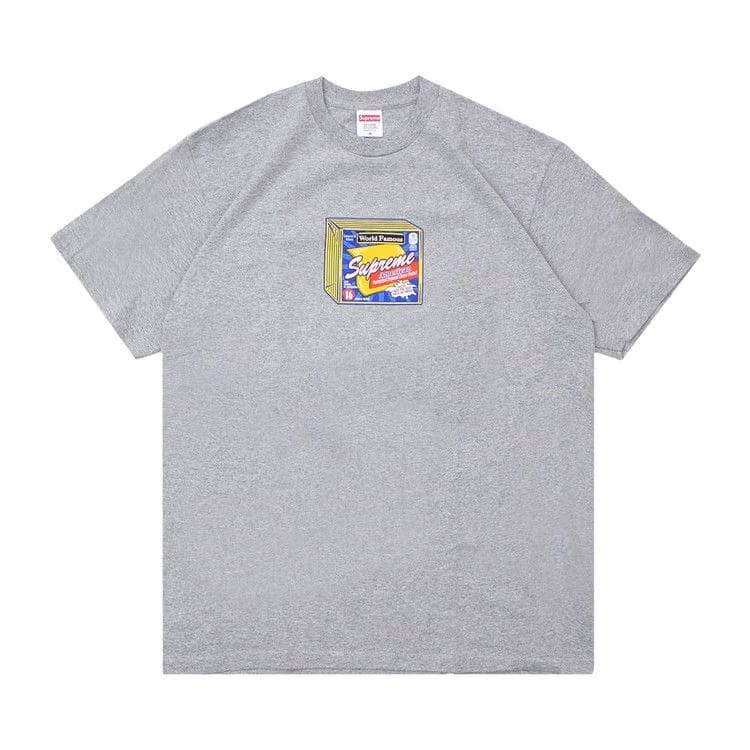Supreme Cheese T-Shirt Heather Grey