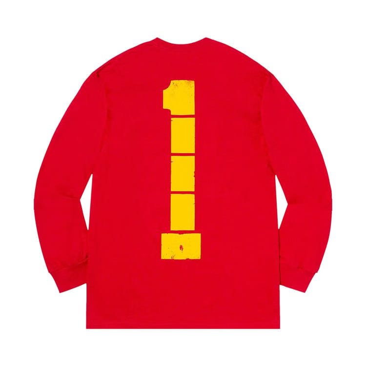 Supreme Ichi The Killer Long-Sleeve T-Shirt Red