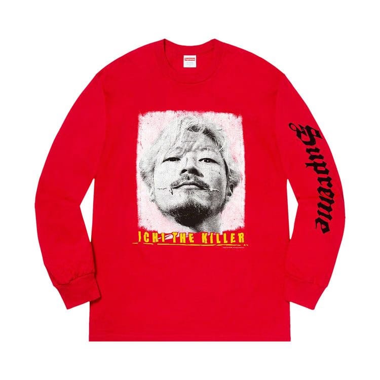 Supreme Ichi The Killer Long-Sleeve T-Shirt Red