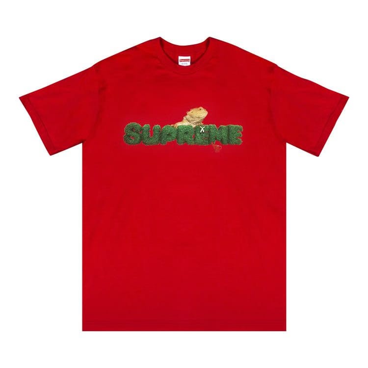Supreme Lizard T-Shirt Red
