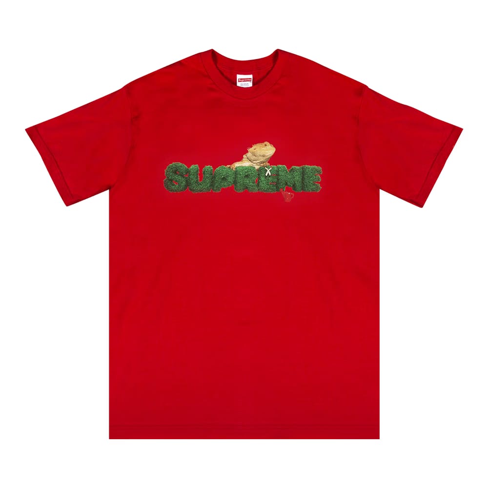 Supreme Lizard T-Shirt Red