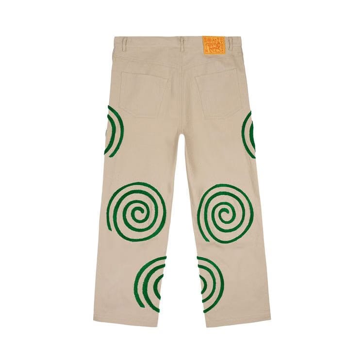 Brain Dead Swirls Twill Pant Khaki