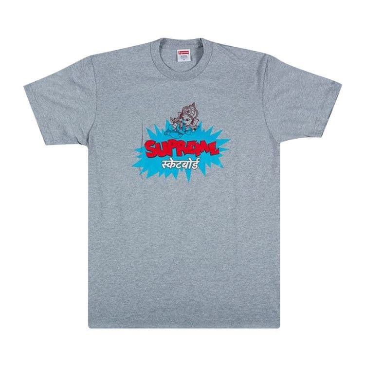 Supreme Ganesha T-Shirt Heather Grey