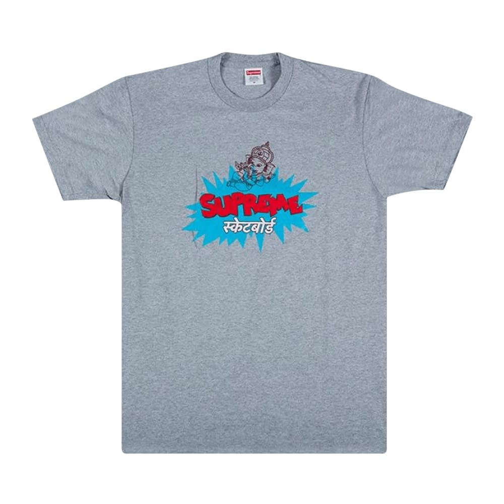 Supreme Ganesha T-Shirt Heather Grey