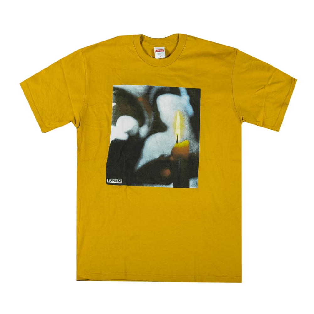 Supreme Candle T-Shirt Mustard