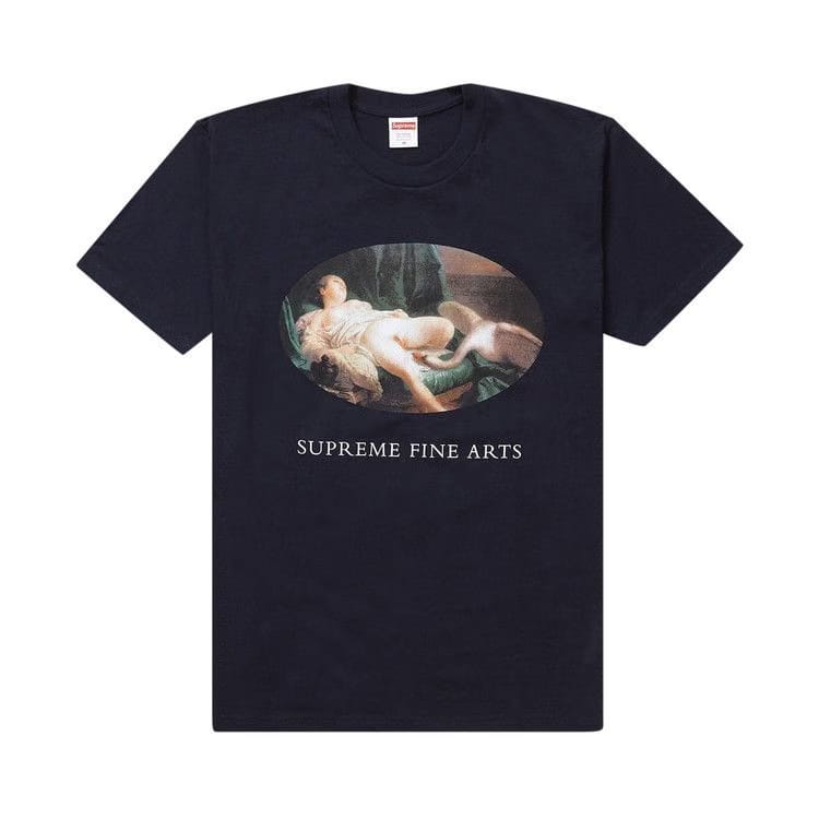 Supreme Leda And The Swan T-Shirt Navy