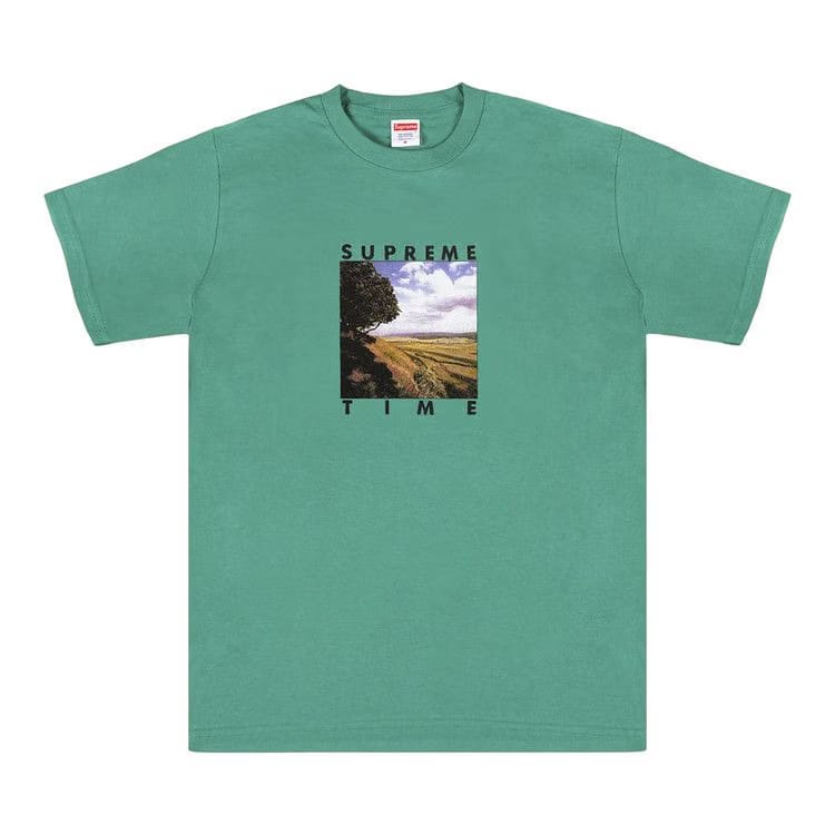 Supreme Supreme Time T-Shirt Dusty Teal