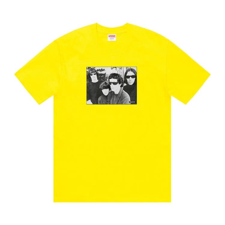 Supreme The Velvet Underground T-Shirt Yellow