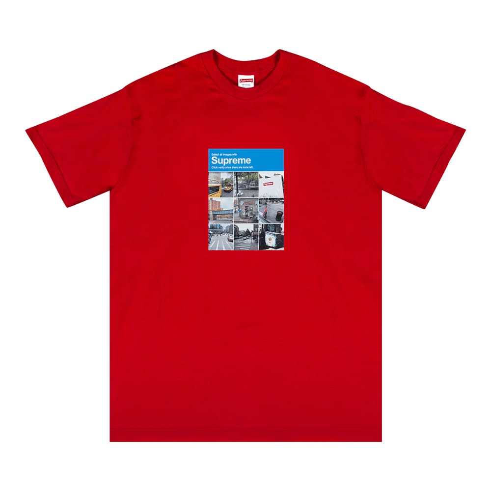 Supreme Verify T-Shirt Red