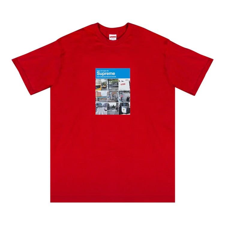 Supreme Verify T-Shirt Red