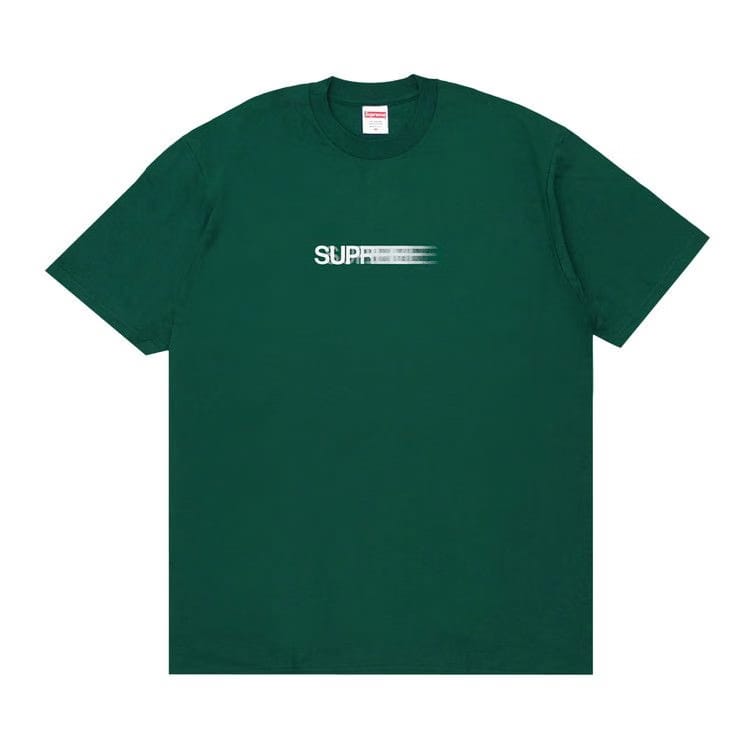Supreme Motion Logo T-Shirt Dark Green