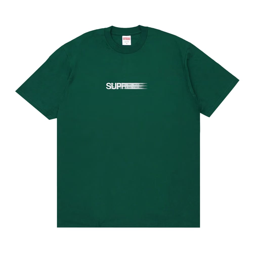 Supreme Motion Logo T-Shirt Dark Green