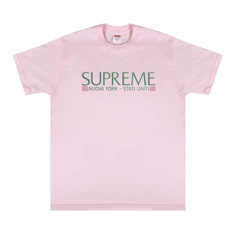 Supreme Nuova York T-Shirt Light Pink