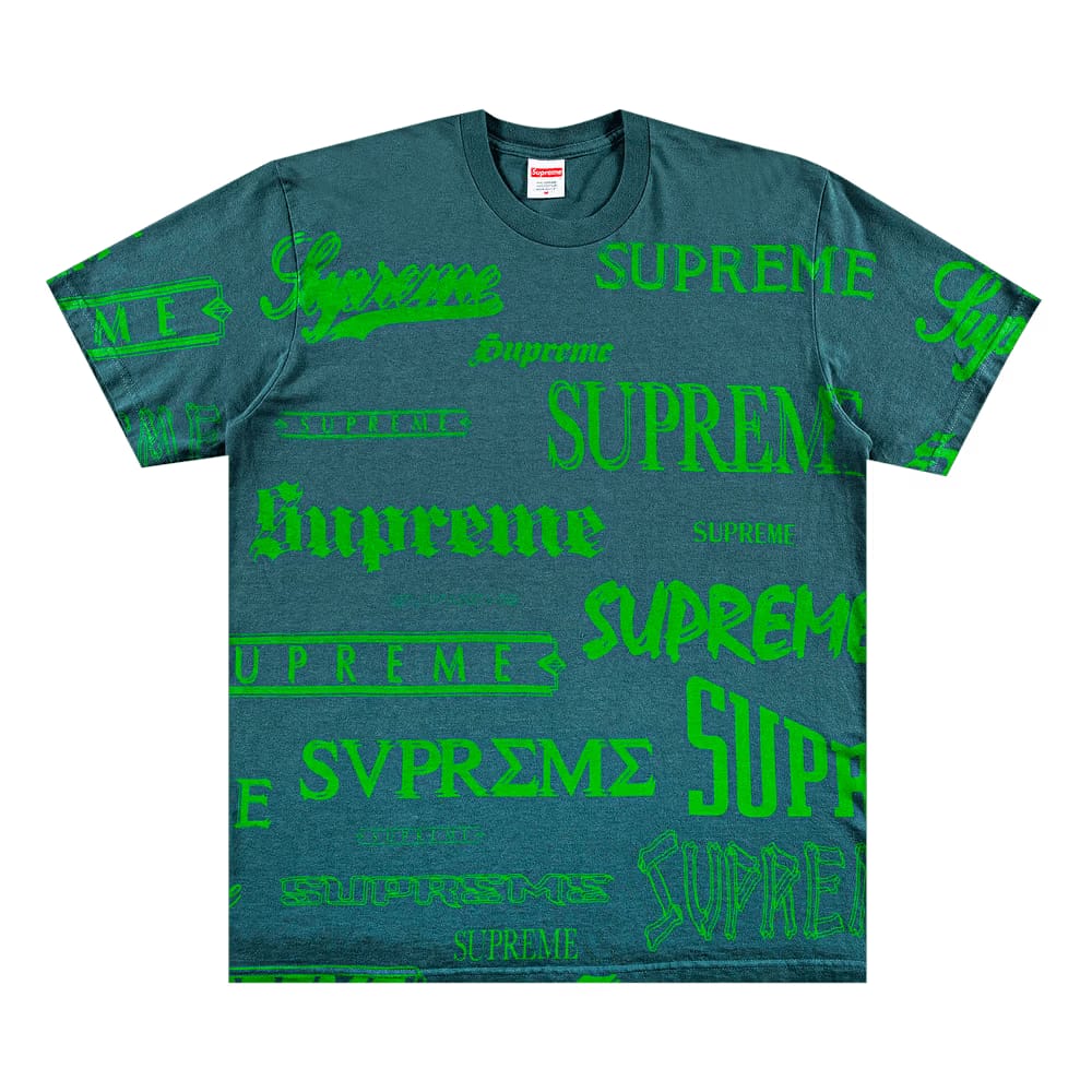 Supreme Multi Logo T-Shirt Dark Teal