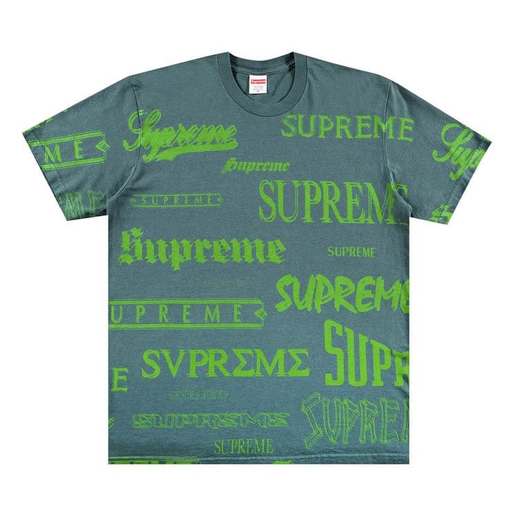 Supreme Multi Logo T-Shirt Dark Teal