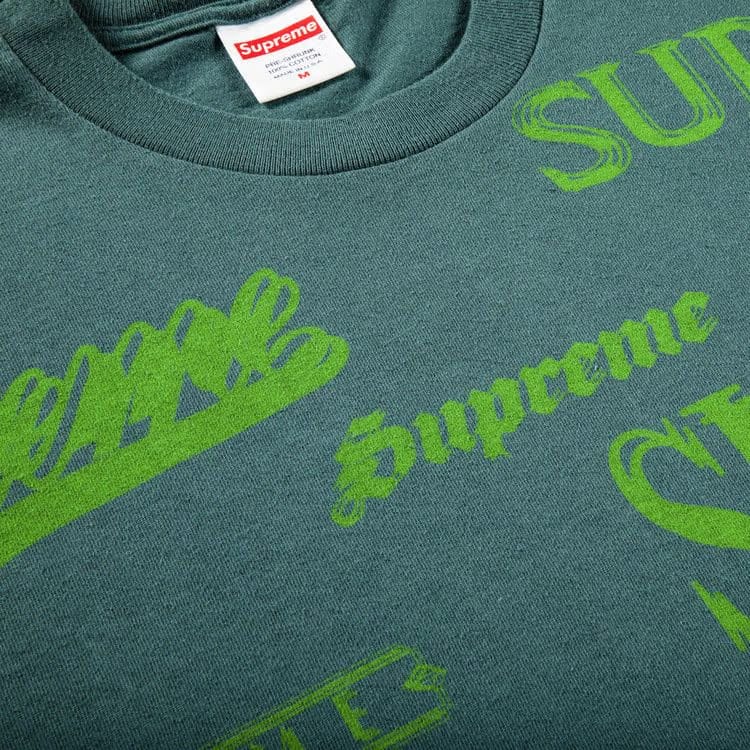Supreme Multi Logo T-Shirt Dark Teal