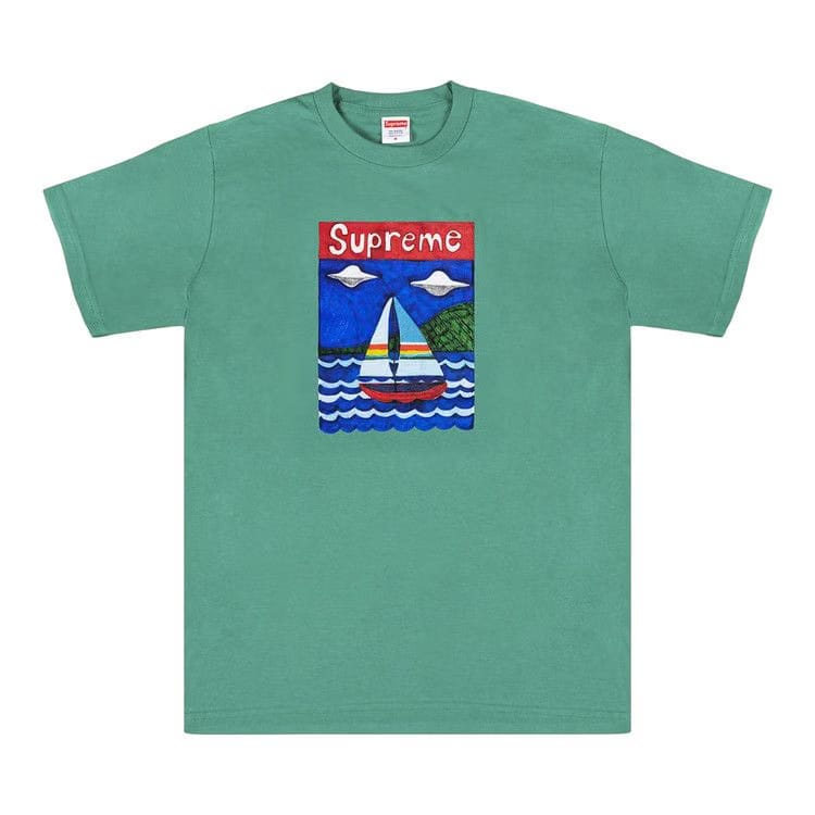 Supreme Sailboat T-Shirt Dusty Teal
