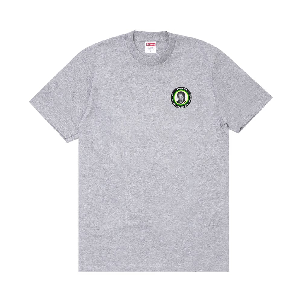 Supreme MLK Dream T-Shirt Heather Grey