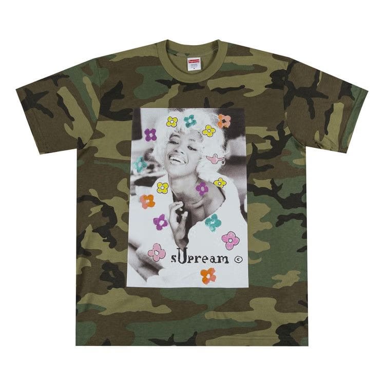 Supreme Naomi T-Shirt Woodland Camo
