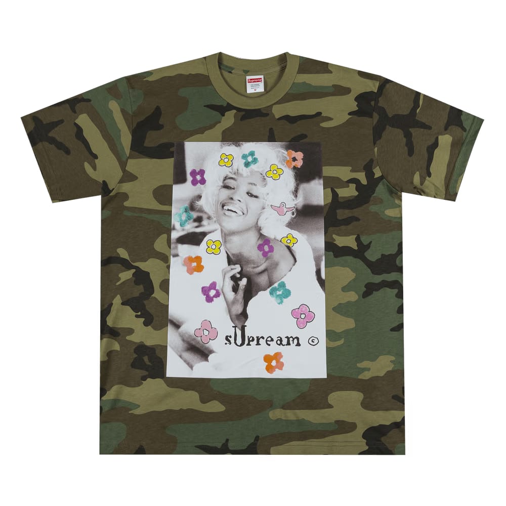 Supreme Naomi T-Shirt Woodland Camo
