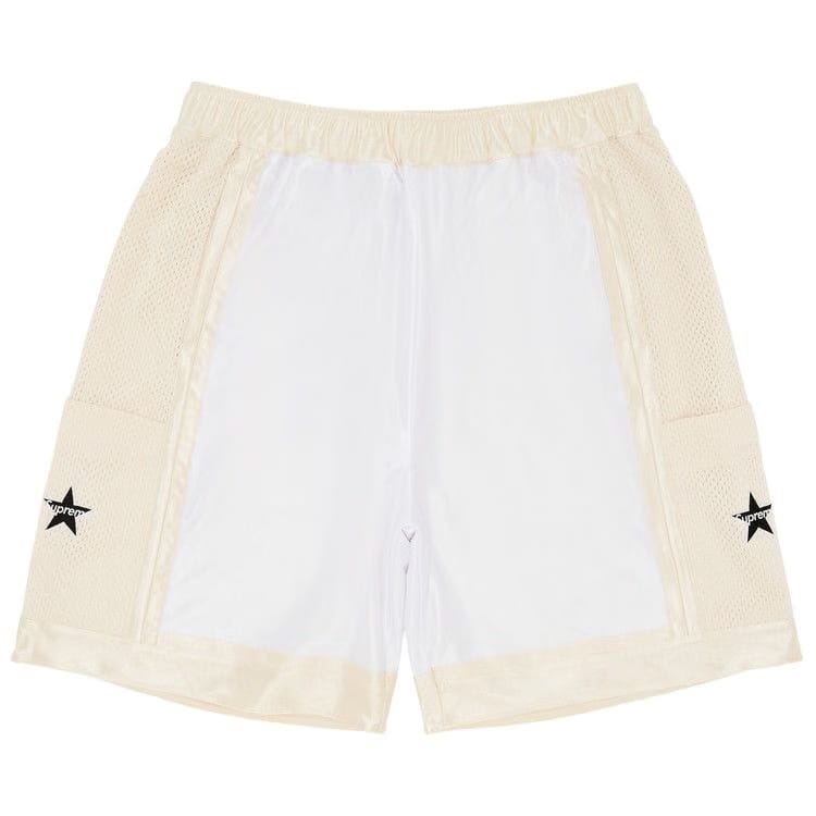 Supreme Side Pocket Basketball Shorts White