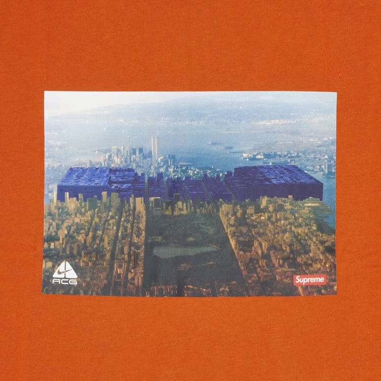 Supreme x Nike ACG Grid T-Shirt Orange