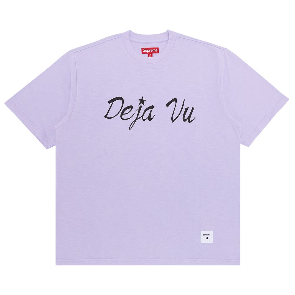 Supreme D�j� Vu Shorts-Sleeve Top Violet