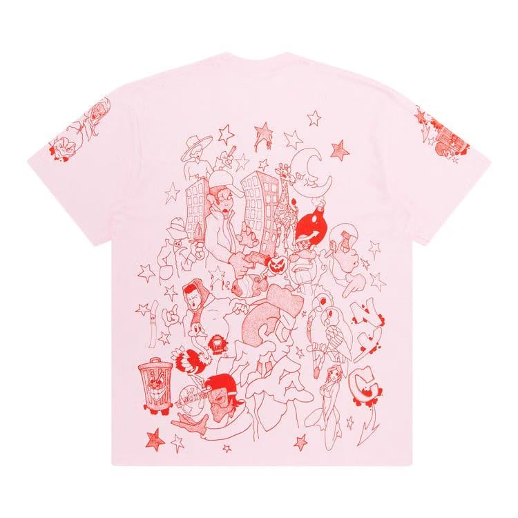 Supreme Downtown T-Shirt Light Pink