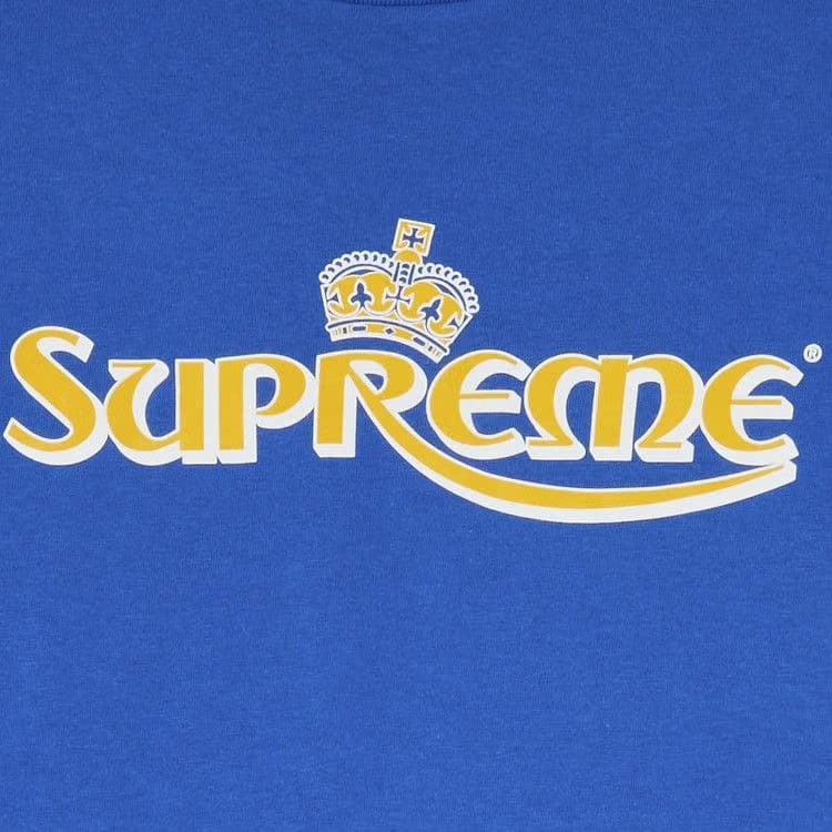 Supreme Crown T-Shirt Royal