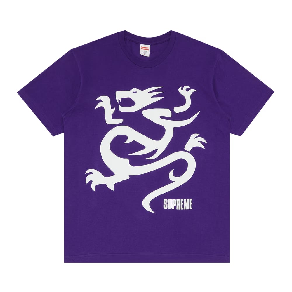 Supreme Mobb Deep Dragon T-Shirt Purple