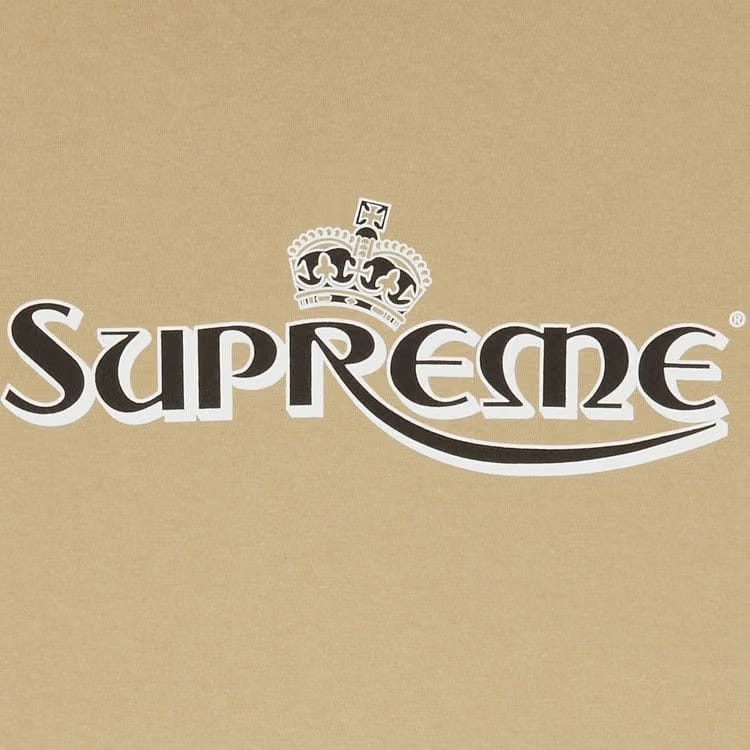 Supreme Crown T-Shirt Khaki