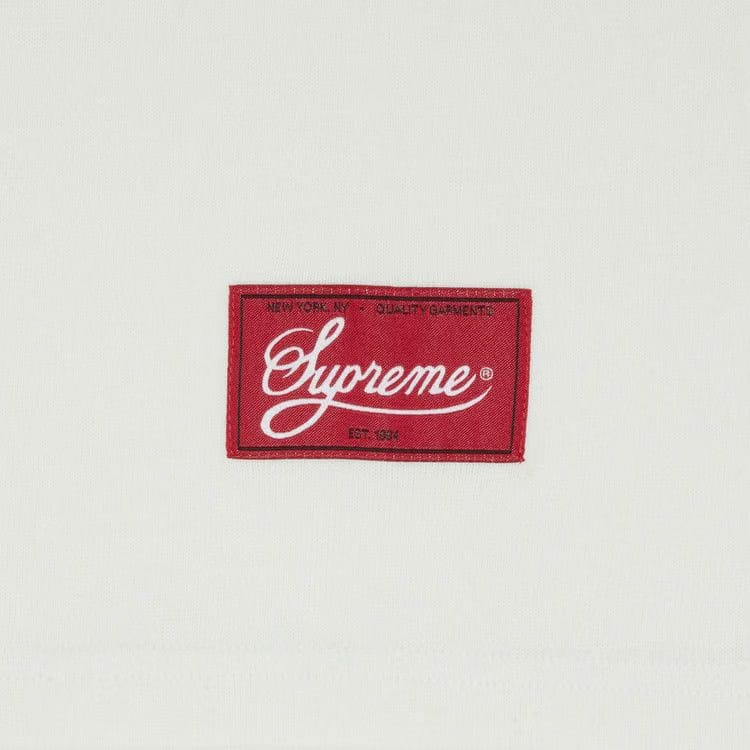 Supreme Bumblebee Long-Sleeve Football Top White