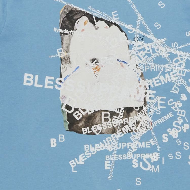 Supreme x Bless Observed In A Dream T-Shirt Light Slate