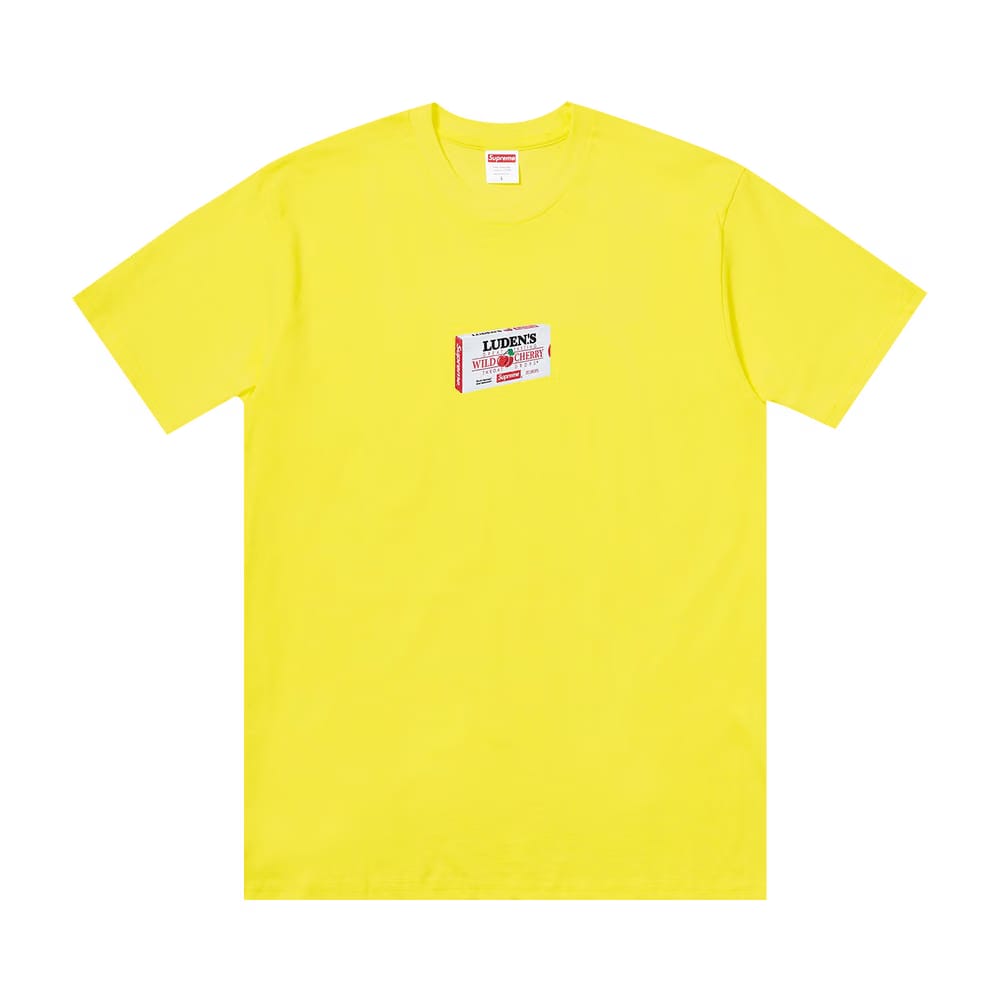 Supreme Luden’s T-Shirt Yellow