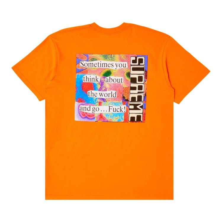 Supreme Static T-Shirt Orange