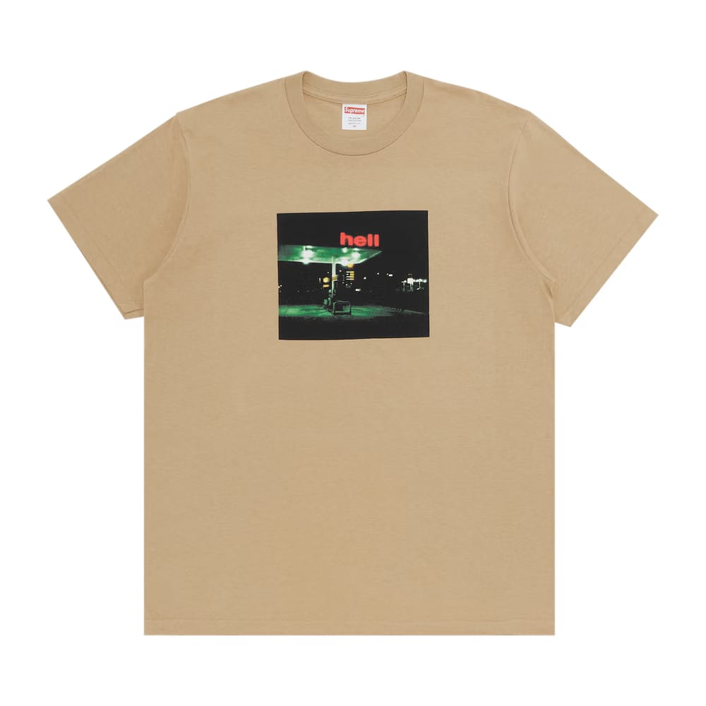 Supreme Hell T-Shirt Khaki