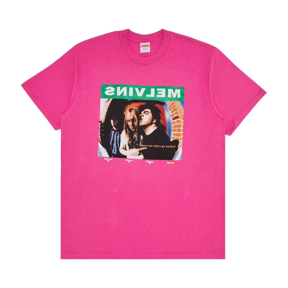 Supreme x Melvins Prick T-Shirt Fuchsia