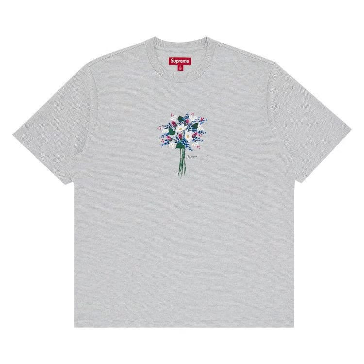 Supreme Bouquet Shorts-Sleeve Top Stripe
