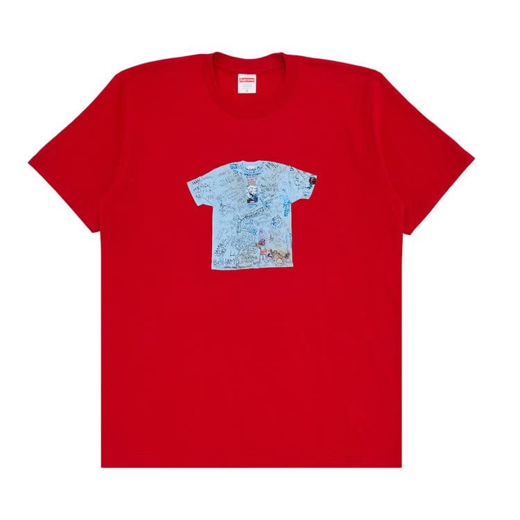 Supreme First T-Shirt Red