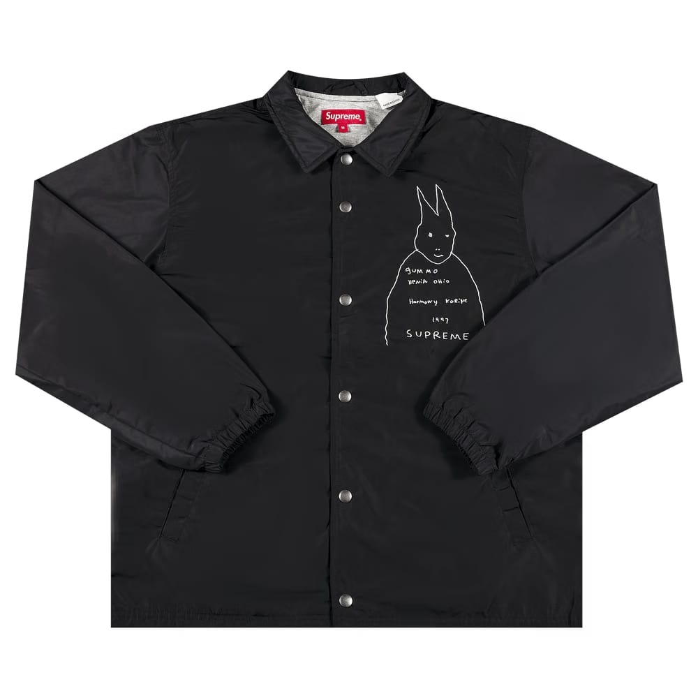 Supreme Gummo Coaches Jacket Black