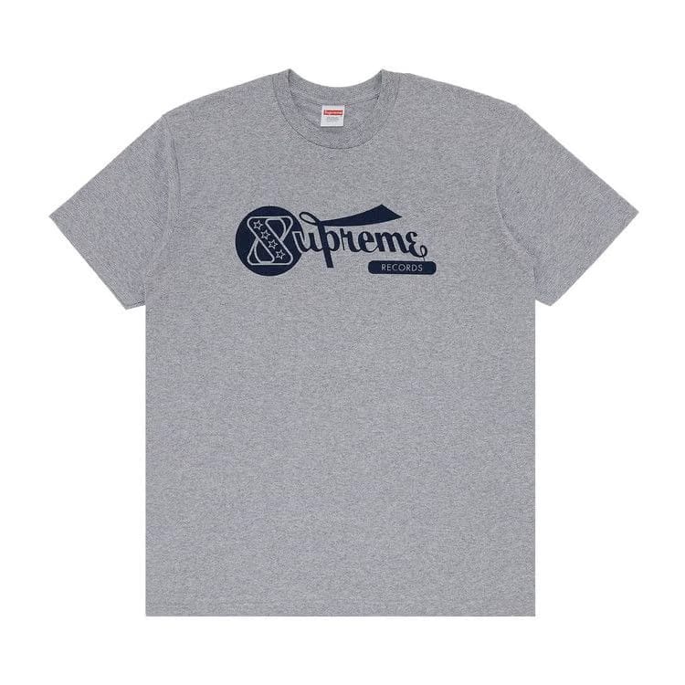 Supreme Records T-Shirt Heather Grey